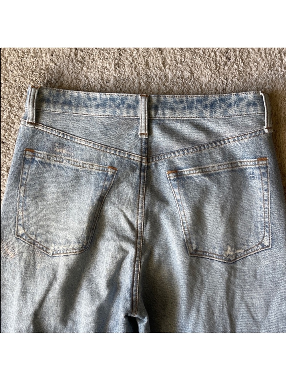 Rag & Bone Sofie Rb Miramar Cotton Terry Wide Leg Pants Size 27 - Picture 7 of 9